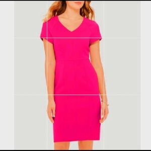 Hot pink The Limited work dress size 0